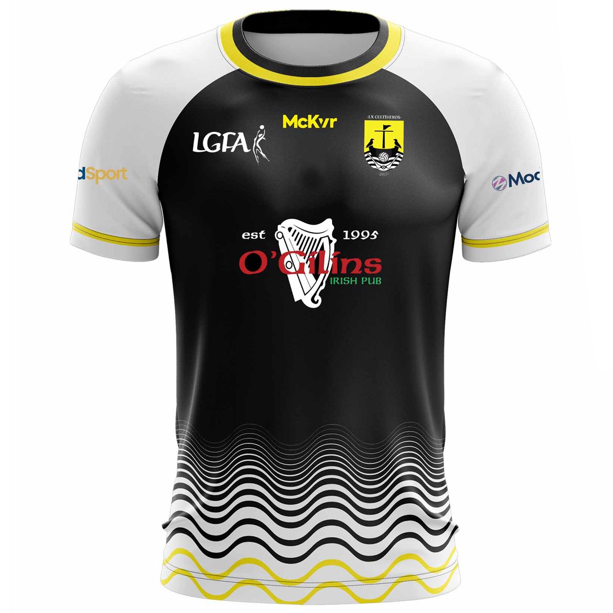 McKvr Lisbon Celtiberos LGFA Goalkeeper Jersey - Adult - Black Player Fit