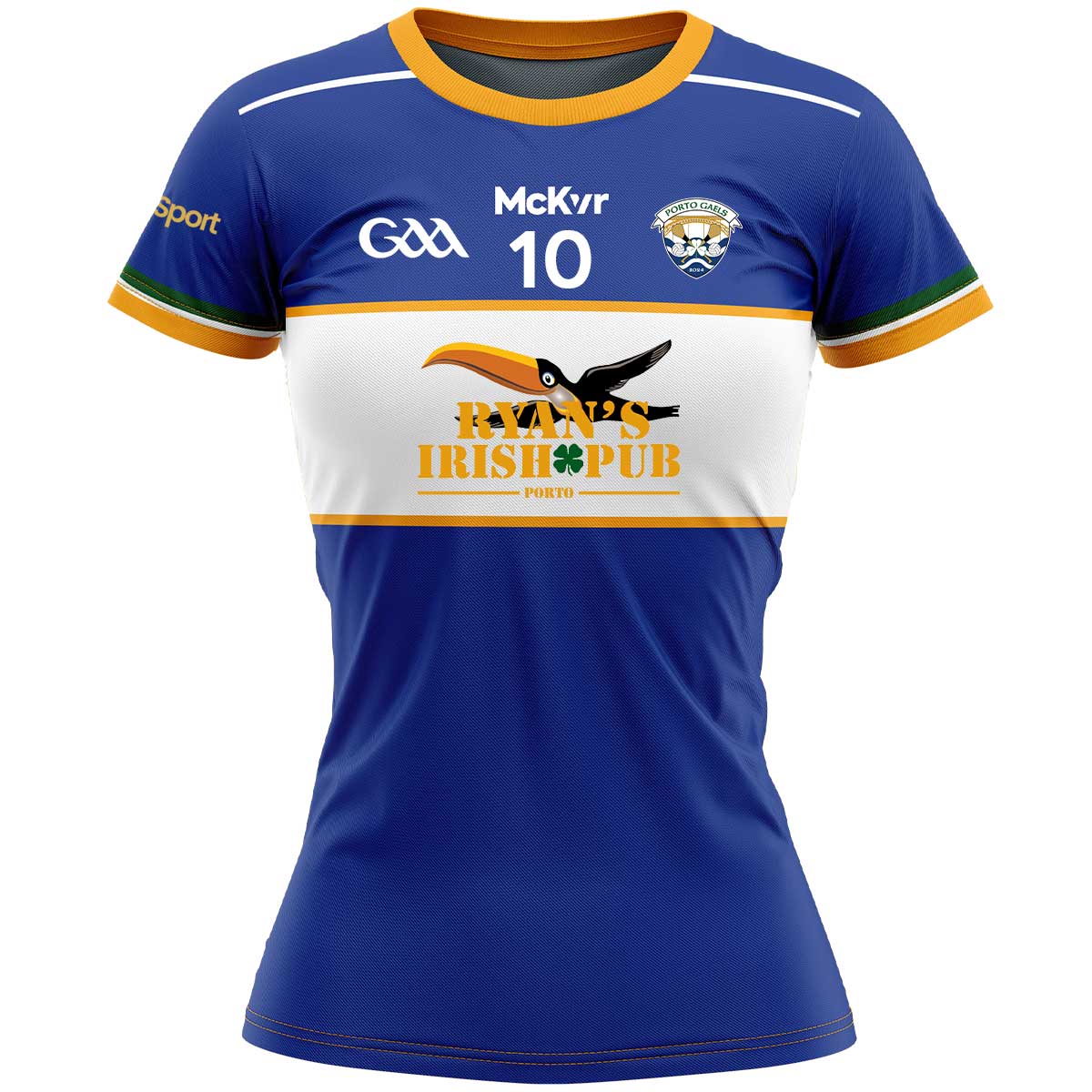 McKvr Porto Gaels Playing Jersey - Womens - Royal